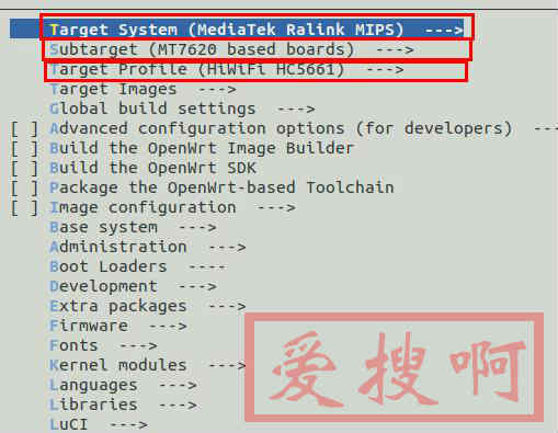 Ubuntu系统搭建路由器固件编译环境,OpenWRT(LEDE)固件固件编译命令